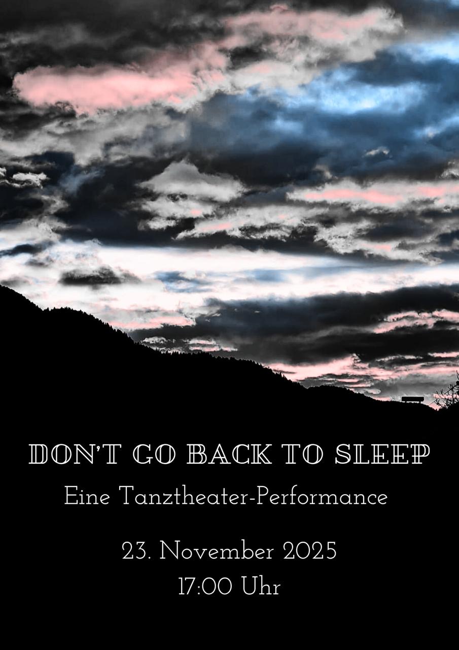 Don’t go back to sleep